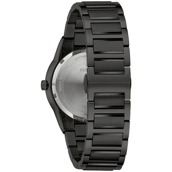 Bulova Stainless Steel Modern BUL Mens Watch Image 2 Natale Jewelers Sewell, NJ