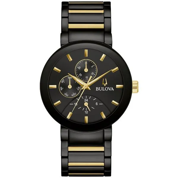 Bulova Stainless Steel Modern BUL Mens Watch Spencer's Jewelers Athens, GA