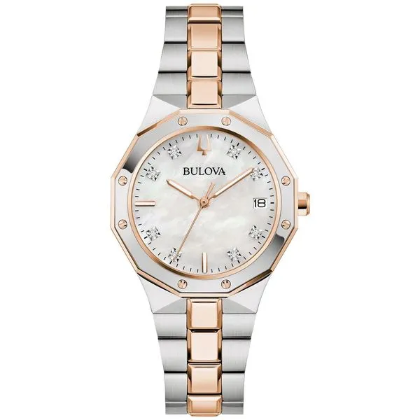 Bulova Stainless Steel Dress/Classic BUL Ladies Watch D'Errico Jewelry Scarsdale, NY