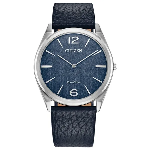 Citizen Stainless Steel Dress/Classic Eco Unisex Watch Long Jewelers Chesapeake, VA
