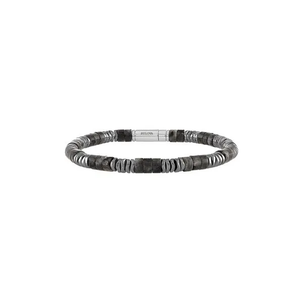 Bulova Sterling Silver 925 Performance Jewelry Mens Bracelet Natale Jewelers Sewell, NJ