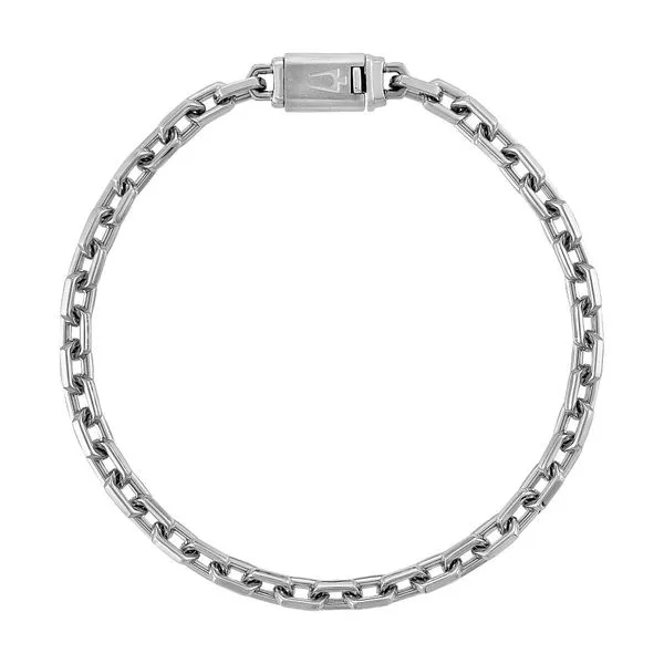 Bulova Stainless Steel Luxury Jewelry Mens Bracelet Natale Jewelers Sewell, NJ