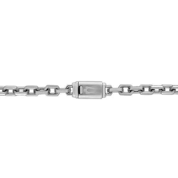 Bulova Stainless Steel Luxury Jewelry Mens Bracelet Image 2 Natale Jewelers Sewell, NJ