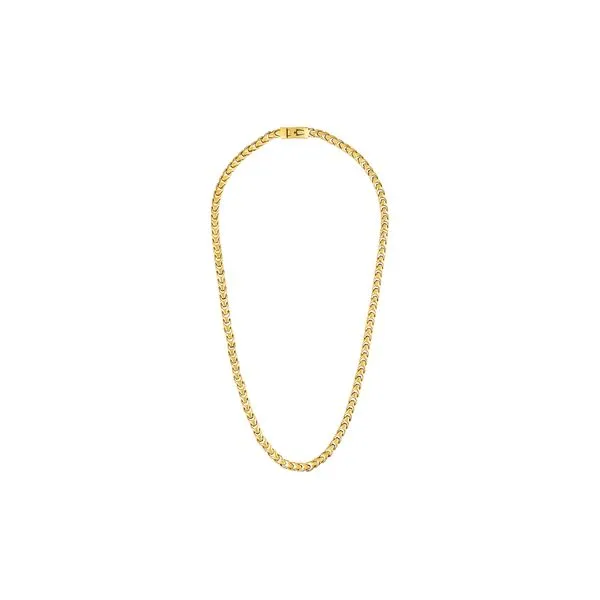 Bulova Stainless Steel Classic Jewelry Mens Necklace Natale Jewelers Sewell, NJ