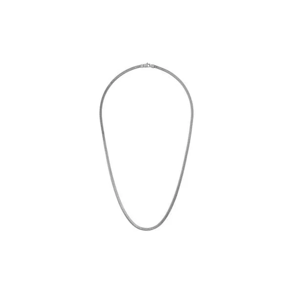 Bulova Sterling Silver 925 Luxury Jewelry Mens Necklace Image 2 Spath Jewelers Bartow, FL