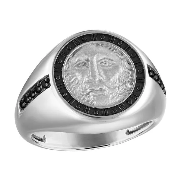 Bulova Sterling Silver 925 Luxury Jewelry Mens Ring Austin's Fine Diamonds & Jewelry Lyndhurst, NJ