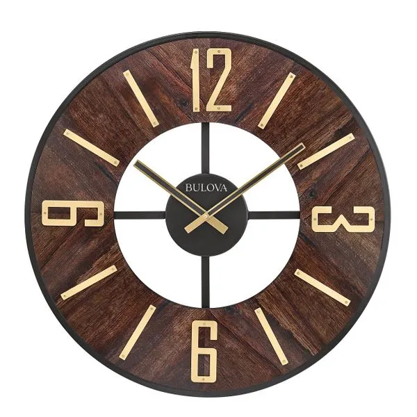 Bulova  Wall   Decorator Clock K & Co Family Jewelers Eagle, ID