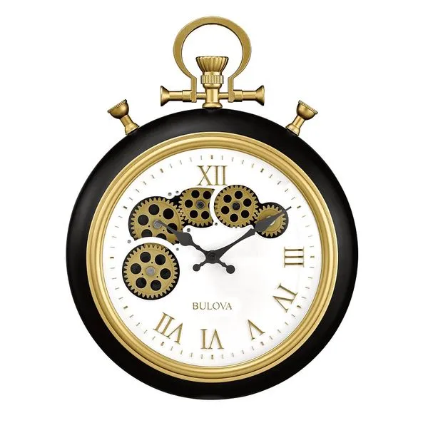 Bulova  Wall   Strike and Chime Clock D'Errico Jewelry Scarsdale, NY