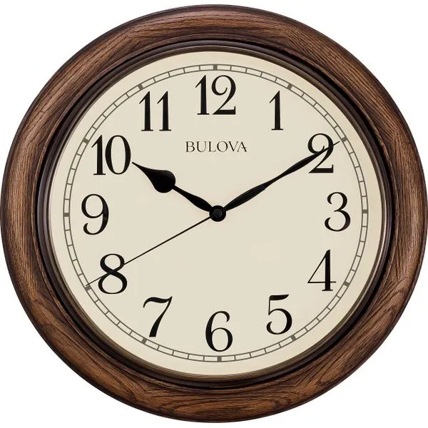 Bulova  Wall   Decorator Clock D'Errico Jewelry Scarsdale, NY