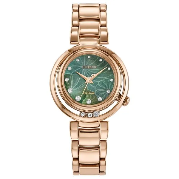 Citizen Stainless Steel Dress/Classic Eco Ladies Watch Long Jewelers Chesapeake, VA