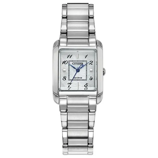 Citizen Stainless Steel Dress/Classic Eco Ladies Watch Long Jewelers Chesapeake, VA