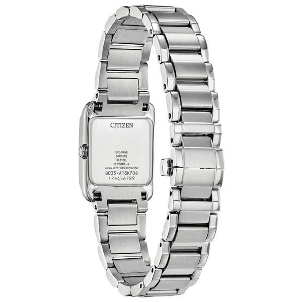 Citizen Stainless Steel Dress/Classic Eco Ladies Watch Image 2 Long Jewelers Chesapeake, VA