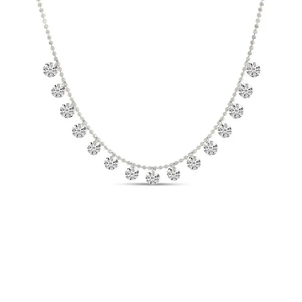 14K White Gold Dashing Diamond 1.95 Ct 18 inch Cleopatra Necklace J. Meredith Jewelers Delafield, WI