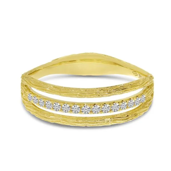 14K Yellow Gold Brushed Band Ambassador Diamond Jewelers Tucson, AZ