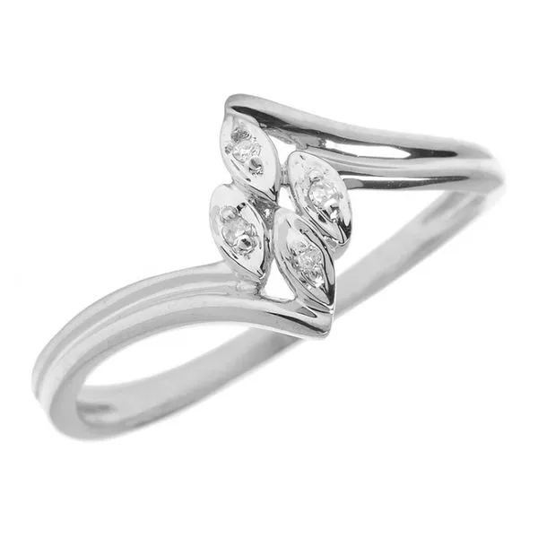 Sterling Silver Diamond Twist Ring Ambassador Diamond Jewelers Tucson, AZ