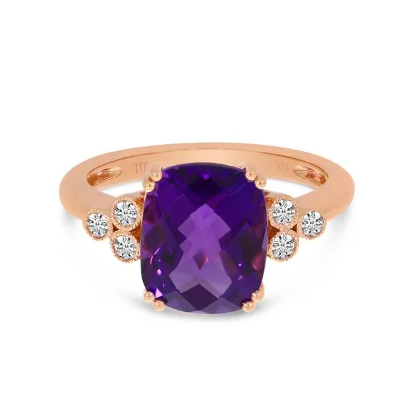 14KP CU SEMI DIA MILLGRAIN RG J. Meredith Jewelers Delafield, WI