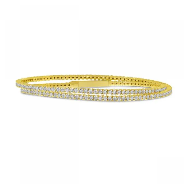 14K Yellow Gold Double Wrap Bracelet Ambassador Diamond Jewelers Tucson, AZ