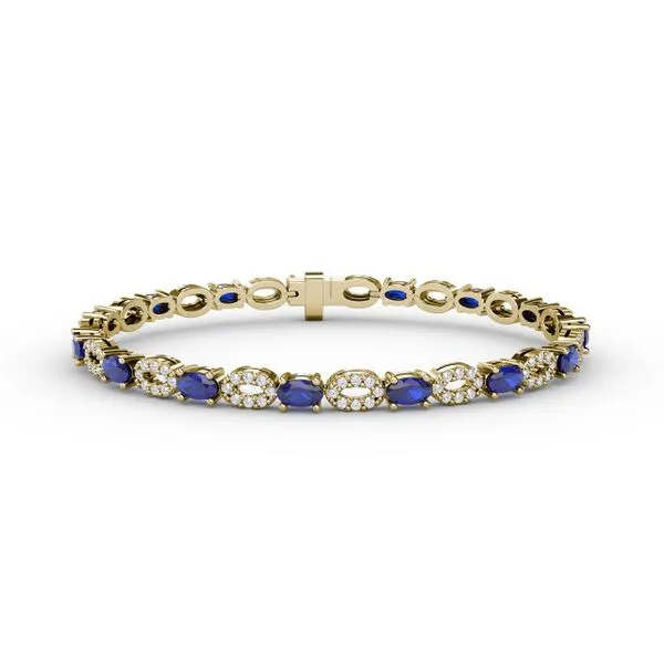 Interchanging Sapphire and Diamond Bracelet  The Diamond Center Claremont, CA