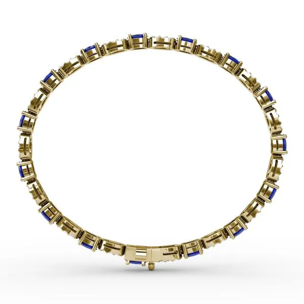 Interchanging Sapphire and Diamond Bracelet  Image 3 The Diamond Center Claremont, CA