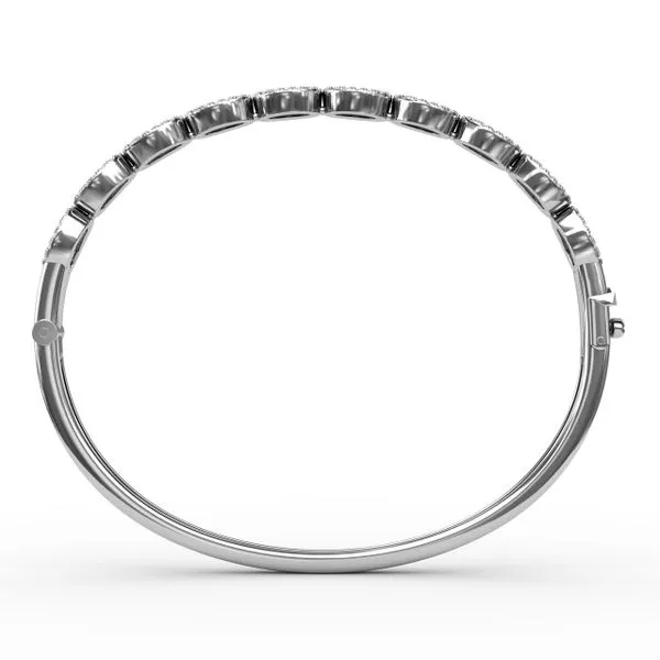 Whimsical Diamond Bangle Image 3 Steve Lennon & Co Jewelers  New Hartford, NY