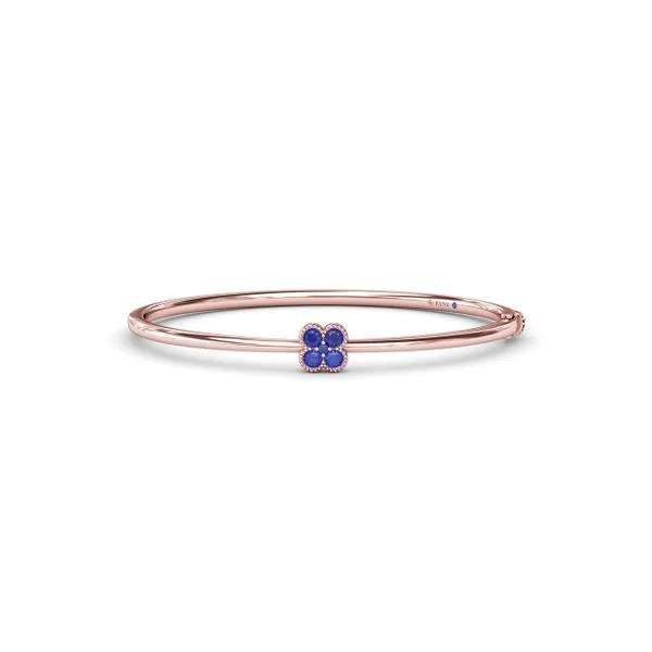 Magnolia Sapphire Bangle Moore Jewelers Laredo, TX