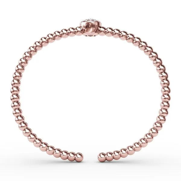 Bold Beaded Bangle Image 3 Gaines Jewelry FLINT, MI