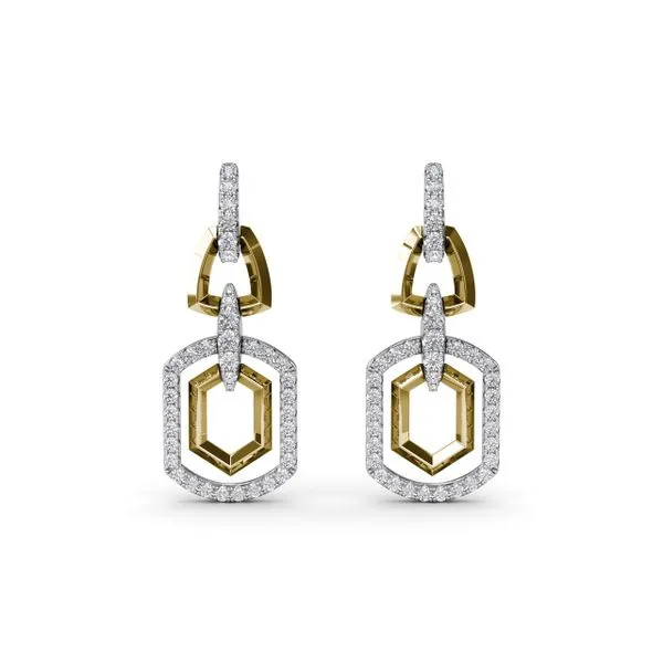 Lynq Sparkling Drop Earrings Quenan's Fine Jewelers Georgetown, TX