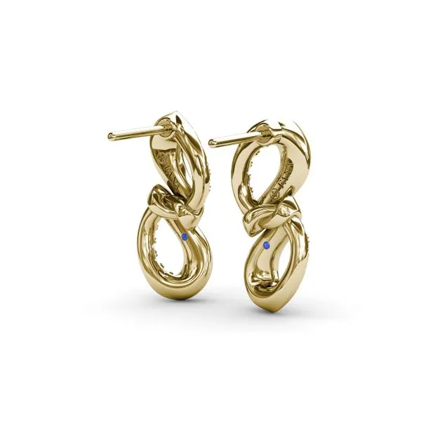 Spyre Infinite Earrings Image 3 Steve Lennon & Co Jewelers  New Hartford, NY