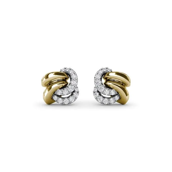 Spyre Intertwined Stud Earrings Quest Fine Jewelers Fairfax, VA