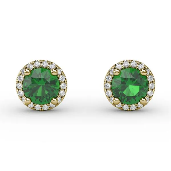 Dazzling Brilliant Cut Stud Earrings  Castle Couture Fine Jewelry Manalapan, NJ