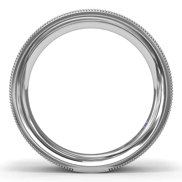 Sandblast Finish Men's Band Image 3 Steve Lennon & Co Jewelers  New Hartford, NY