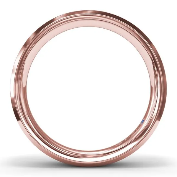 High Polish Bevel Edge Men's Band Image 3 The Diamond Center Claremont, CA