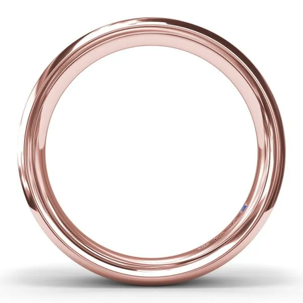 Soho Finish Bevel Edge Men's Band Image 3 Steve Lennon & Co Jewelers  New Hartford, NY