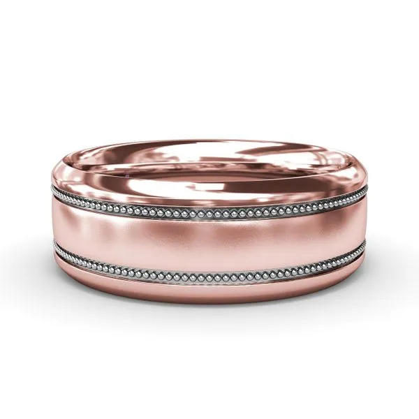 Sandblast Finish Men's Band Steve Lennon & Co Jewelers  New Hartford, NY