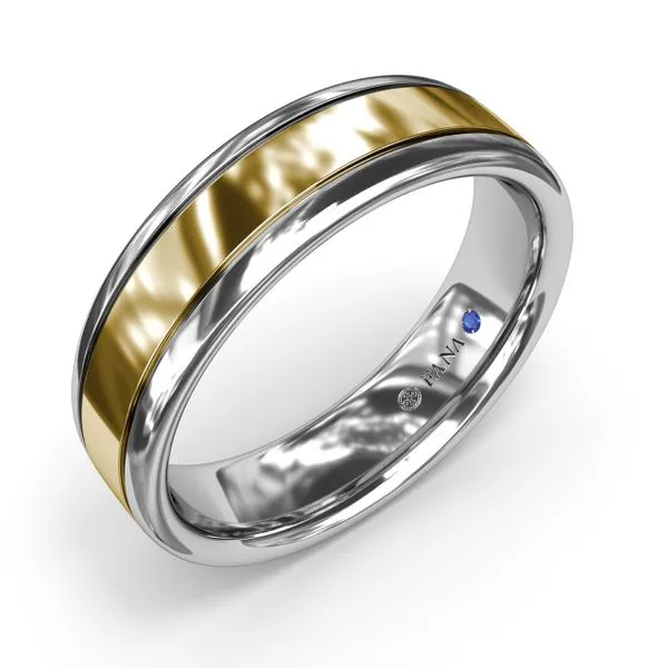 High Polish Men's Band Image 2 The Diamond Center Claremont, CA