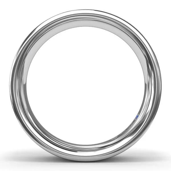 High Polish Men's Band Image 3 Steve Lennon & Co Jewelers  New Hartford, NY