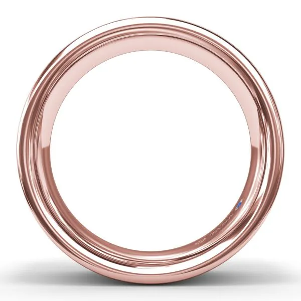 Sandblast Finish Men's Band Image 3 Moore Jewelers Laredo, TX