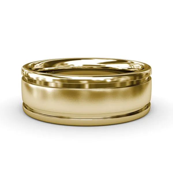 Sandblast Finish Men's Band Steve Lennon & Co Jewelers  New Hartford, NY