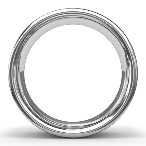 Sandblast Finish Men's Band Image 3 Moore Jewelers Laredo, TX