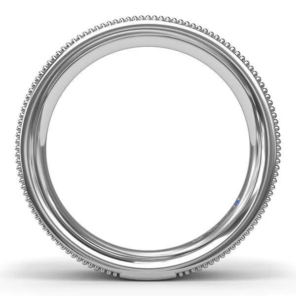 Sandblast Finish Men's Band Image 3 Quenan's Fine Jewelers Georgetown, TX