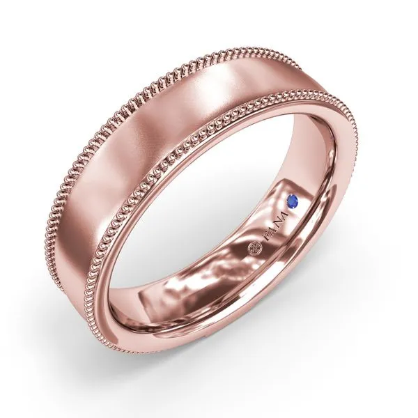 Sandblast Finish Men's Band Image 2 The Diamond Center Claremont, CA