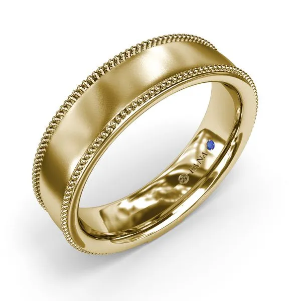 Sandblast Finish Men's Band Image 2 The Diamond Center Claremont, CA