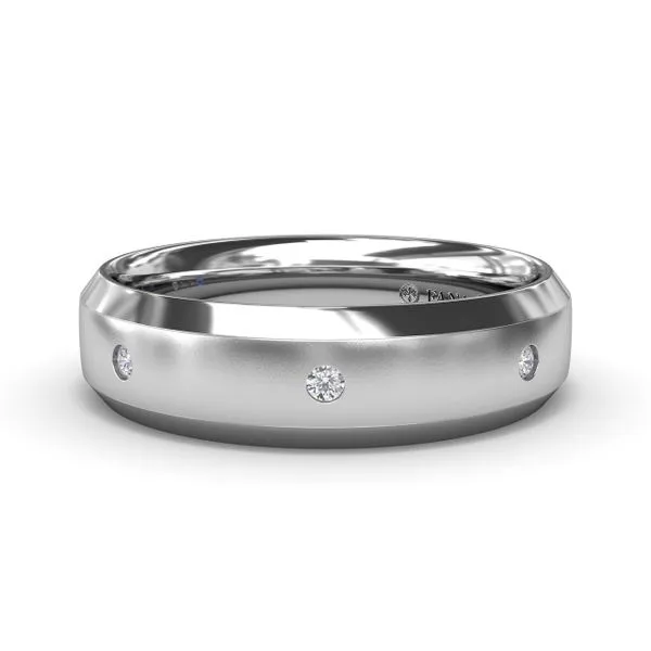 Sandblast Finish Men's Band The Diamond Center Claremont, CA