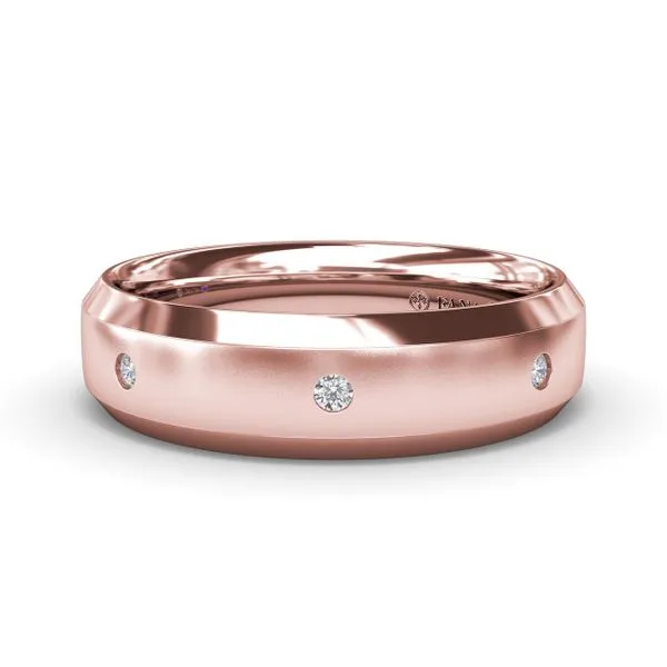 Sandblast Finish Men's Band Steve Lennon & Co Jewelers  New Hartford, NY