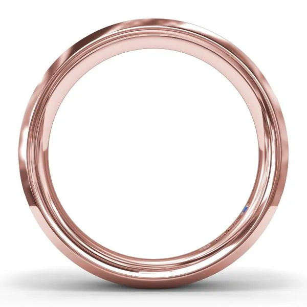 Sandblast Finish Men's Band Image 3 Steve Lennon & Co Jewelers  New Hartford, NY