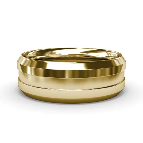 Sandblast Finish Men's Band Moore Jewelers Laredo, TX