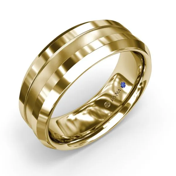 Sandblast Finish Men's Band Image 2 Molinelli's Jewelers Pocatello, ID