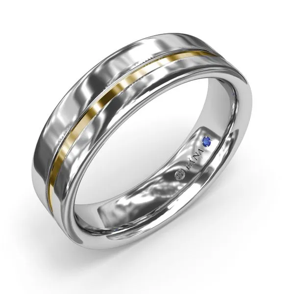 High Polish Men's Band Image 2 Moore Jewelers Laredo, TX