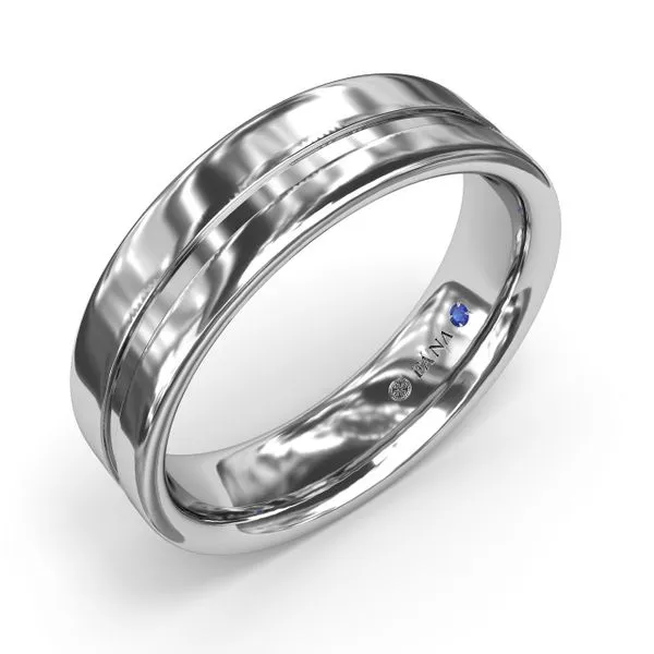 High Polish Men's Band Image 2 The Diamond Center Claremont, CA