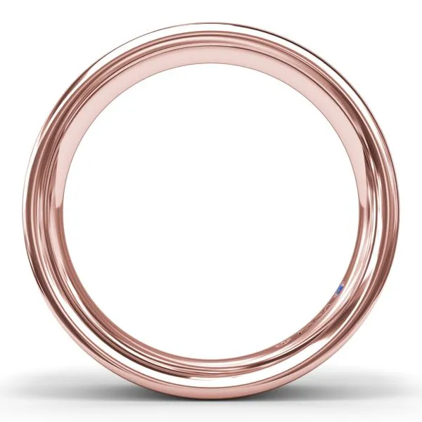 High Polish Men's Band Image 3 Steve Lennon & Co Jewelers  New Hartford, NY